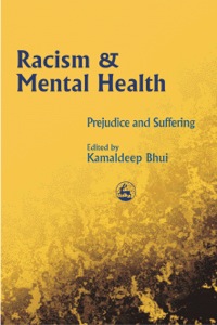Titelbild: Racism and Mental Health 9781849852746