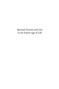 Imagen de portada: Spiritual Growth and Care in the Fourth Age of Life 9781843102311