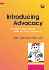 Cover image: Introducing Advocacy 9781843104759