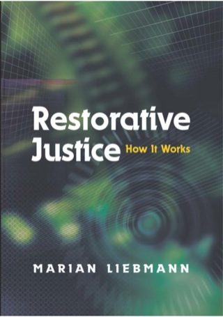Cover image: Restorative Justice 9781843100744