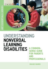 Cover image: Understanding Nonverbal Learning Disabilities 9781843105930