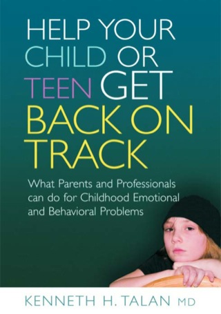 صورة الغلاف: Help your Child or Teen Get Back On Track 9781843108702