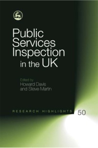 Titelbild: Public Services Inspection in the UK 9781843105275