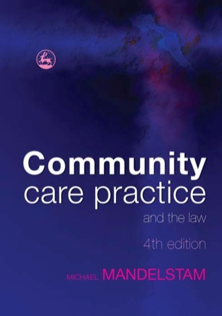 表紙画像: Community Care Practice and the Law 4th edition 9781843106913