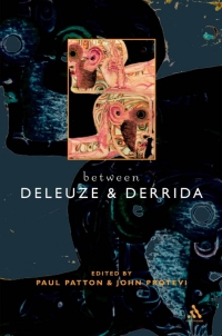 Omslagafbeelding: Between Deleuze and Derrida 1st edition 9780826459725