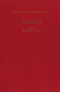 Imagen de portada: Richard II 1st edition 9780485810028