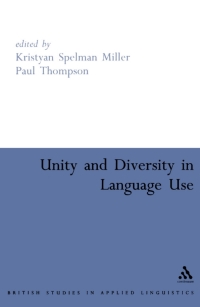 Omslagafbeelding: Unity and Diversity in Language Use 1st edition 9780826478740