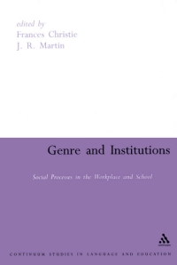 Titelbild: Genre and Institutions 1st edition 9780826478696