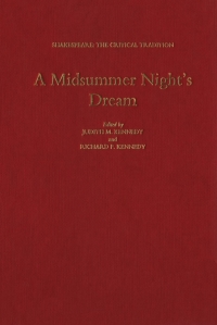 Cover image: A Midsummer Night's Dream 1st edition 9780485810035