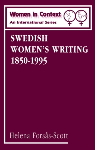 Titelbild: Swedish Women's Writing 1850-1995 1st edition 9780485920031