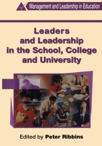 Cover image: Leaders and Leadership in Schools 1st edition 9780304338870