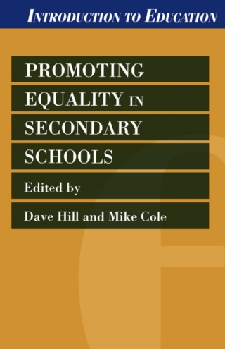Cover image: Promoting Equality in Secondary Schools 1st edition 9780304702572