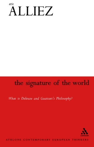 Cover image: Signature of the World 1st edition 9780826456205