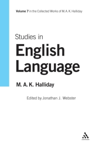 Imagen de portada: Studies in English Language 1st edition 9781847065742