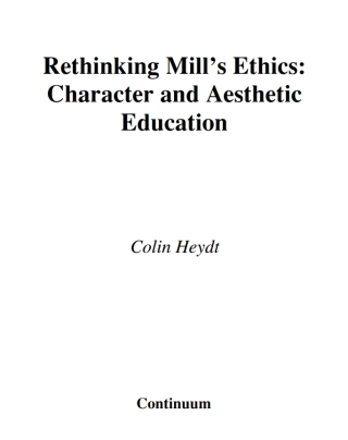 Imagen de portada: Rethinking Mill's Ethics 1st edition 9780826486394