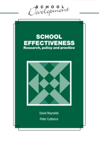 Imagen de portada: School Effectiveness 1st edition 9780304322763