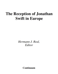 Titelbild: The Reception of Jonathan Swift in Europe 1st edition 9781441143945