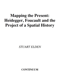 Cover image: Mapping the Present 1st edition 9780826458469