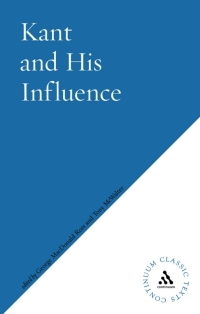 Cover image: Kant and His Influence 1st edition 9780826488534
