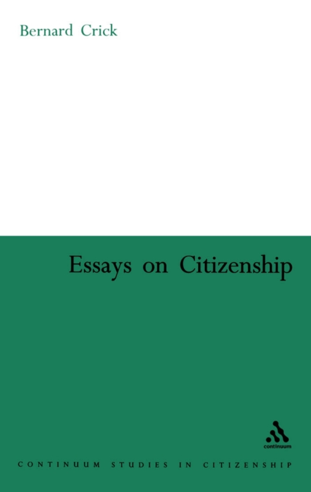 Essays on Citizenship 1st Edition