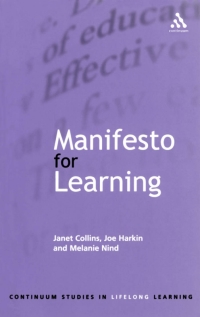 表紙画像: Manifesto for Learning 1st edition 9780826450968