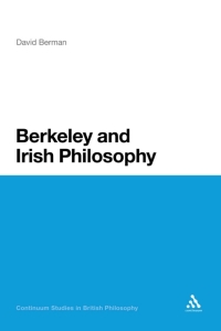 Imagen de portada: Berkeley and Irish Philosophy 1st edition 9781441126351