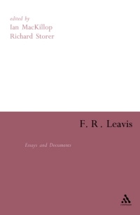 Imagen de portada: F.R. Leavis 1st edition 9781850755647