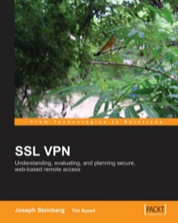 Cover image: SSL VPN : Understanding, evaluating and planning secure, web-based remote access 1st edition 9781904811077