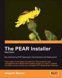 Imagen de portada: The PEAR Installer Manifesto 1st edition 9781904811190