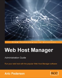 表紙画像: Web Host Manager Administration Guide 1st edition 9781904811503