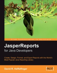 Cover image: JasperReports for Java Developers 1st edition 9781904811909