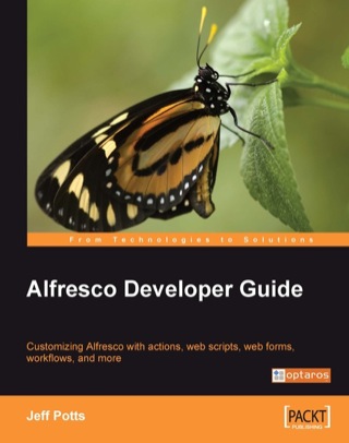 Cover image: Alfresco Developer Guide 1st edition 9781847193117