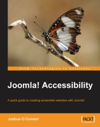 Cover image: Joomla! Accessibility 1st edition 9781847194084