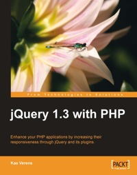 Cover image: jQuery 1.3 with PHP 1st edition 9781847196989