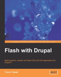 Omslagafbeelding: Flash with Drupal 1st edition 9781847197580