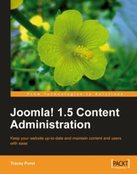 Imagen de portada: Joomla! 1.5 Content Administration 1st edition 9781847198044