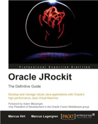 Cover image: Oracle JRockit: The Definitive Guide 1st edition 9781847198068