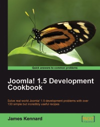 Imagen de portada: Joomla! 1.5 Development Cookbook 1st edition 9781847198143
