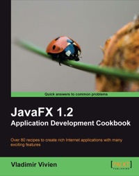 Imagen de portada: JavaFX 1.2 Application Development Cookbook 1st edition 9781847198945