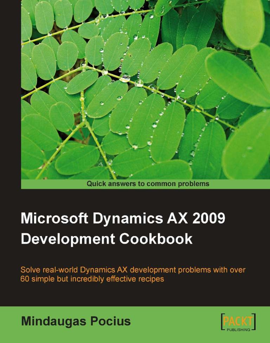 Microsoft Dynamics AX 2009 Development Cookbook 1st Edition