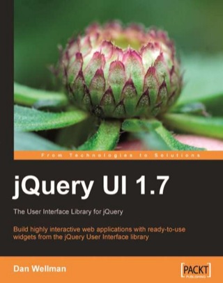Titelbild: jQuery UI 1.7: The User Interface Library for jQuery 1st edition 9781847199720