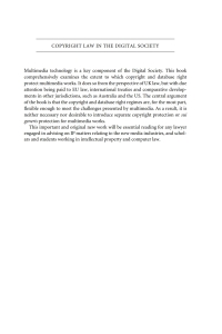 Titelbild: Copyright Law in the Digital Society 1st edition 9781841133560