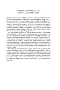 Imagen de portada: Ecological Sensitivity and Global Legal Pluralism 1st edition 9781841133485