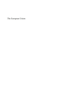 Cover image: The European Union 1st edition 9781841135298