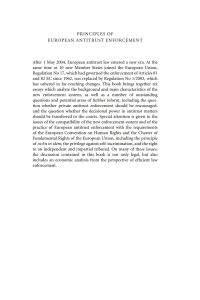 صورة الغلاف: Principles of European Antitrust Enforcement 1st edition 9781841135267