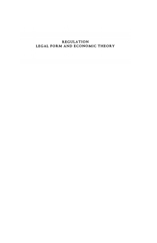 Cover image: Regulation 1st edition 9781841135304