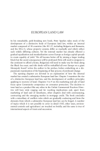 Cover image: European Land Law 1st edition 9781841137582