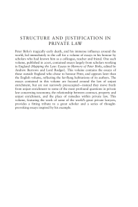 Immagine di copertina: Structure and Justification in Private Law 1st edition 9781841138077