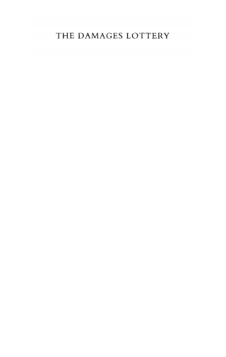 Imagen de portada: The Damages Lottery 1st edition 9781901362060