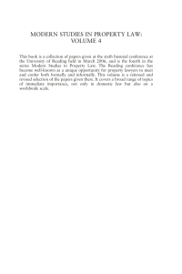 Omslagafbeelding: Modern Studies in Property Law - Volume 4 1st edition 9781841136288